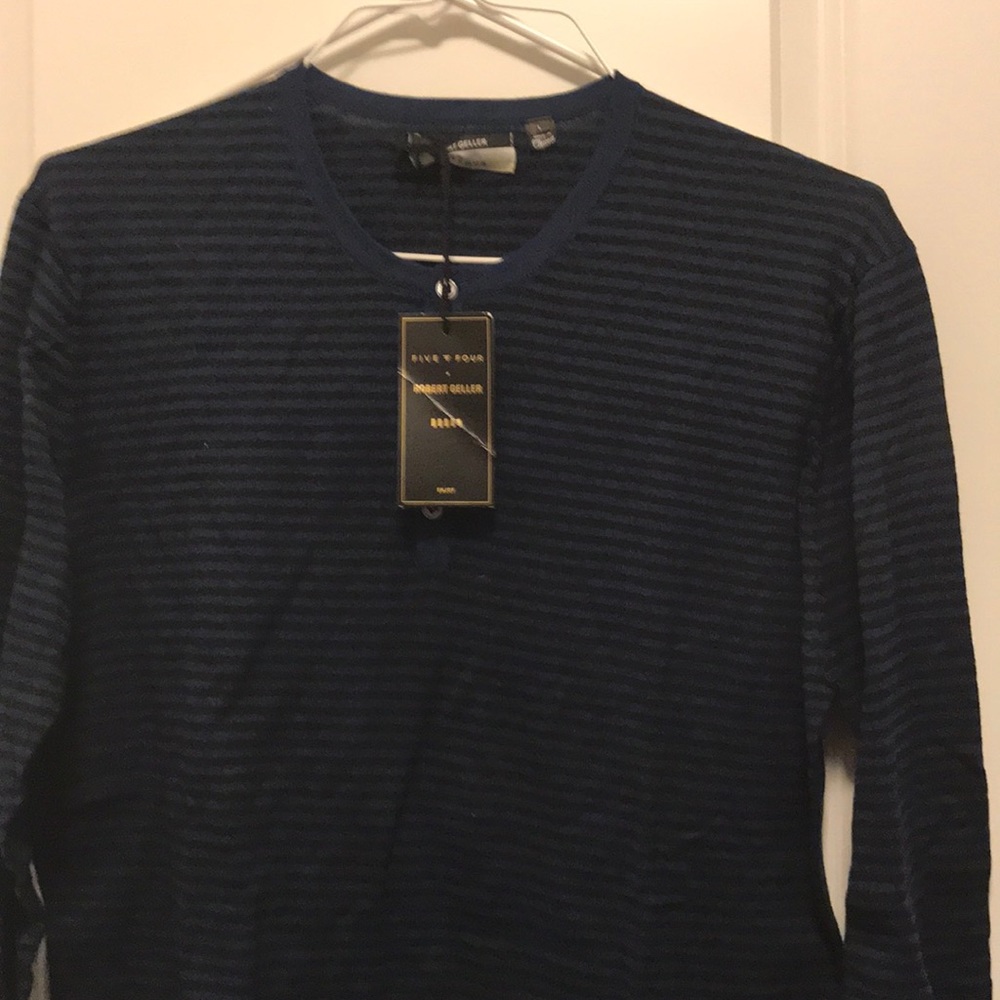 Men’s sweater five four  grant blue sweater